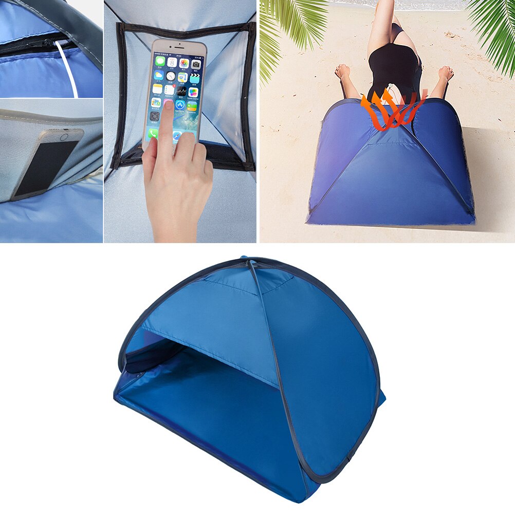 태양 쉘터 텐트,  해변 발 쉐이드 햇빛가리개,  방수 텐트, 캠핑